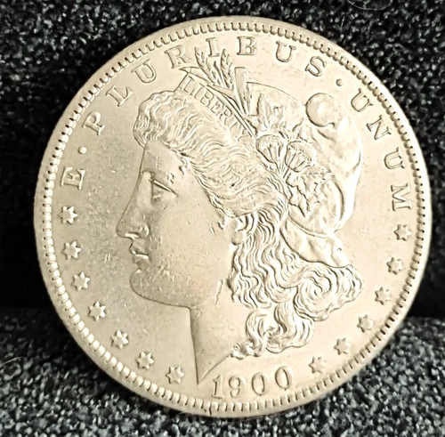 1901 S Morgan Dollar MS+ Great Eye Appeal Excellent Strike. 100% Original White