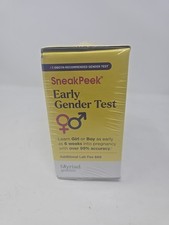 SneakPeek Early Gender Reveal Test Lab Fee Not Included Exp 03/2026 New Sealed
