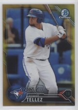 2016 Bowman Chrome Prospects Gold Refractor 43/50 Rowdy Tellez #BCP132 3q5