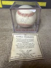 Nolan Ryan Signed Rawlings OML Baseball Rangers/Mets Autograph In Case With COA