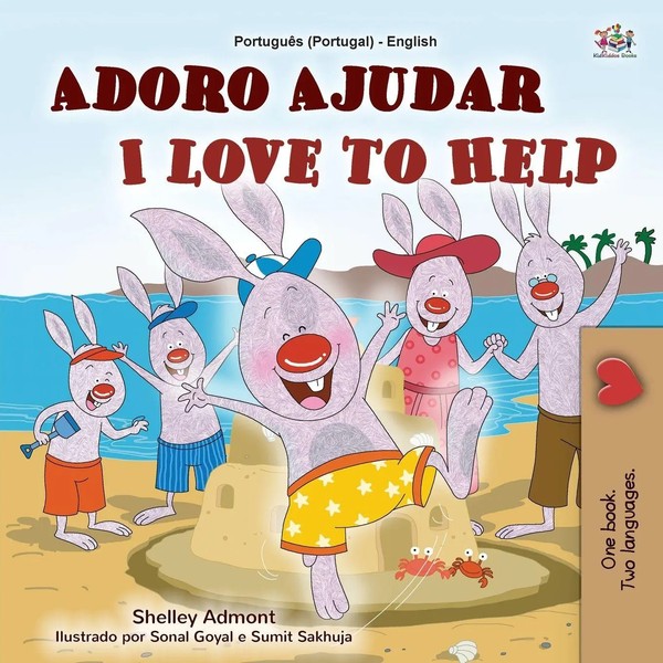 Shelley Admont (U. A.) | I Love To Help (Portuguese English Bilingual...-image
