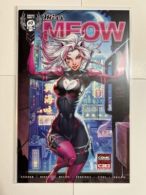 Miss Meow #7 John Royle C2E2 Trade Dress Variant Cover Merc Magazine LTD 500