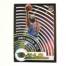 2020-21 Panini Donruss OPTIC James Harden T-Minus 3 2 1 Insert #7 Nets