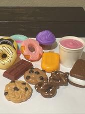 Pretend Play Food COOKIES, CUPCAKE. ICE CREAM SANDWISH .DONUTS   Dessert