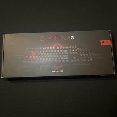 HP OMEN Encoder Mechanical Gaming Keyboard RGB Backlit USB Wired New