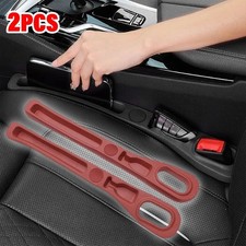 2PCS Universal Car Seat Gaps Filler Side Seam Plug Strip Seat Gap Phone Holder