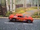 Vintage 1974 Hot Wheels  Red Line FLYING COLORS #23 TORINO STOCKER RED ENAMEL
