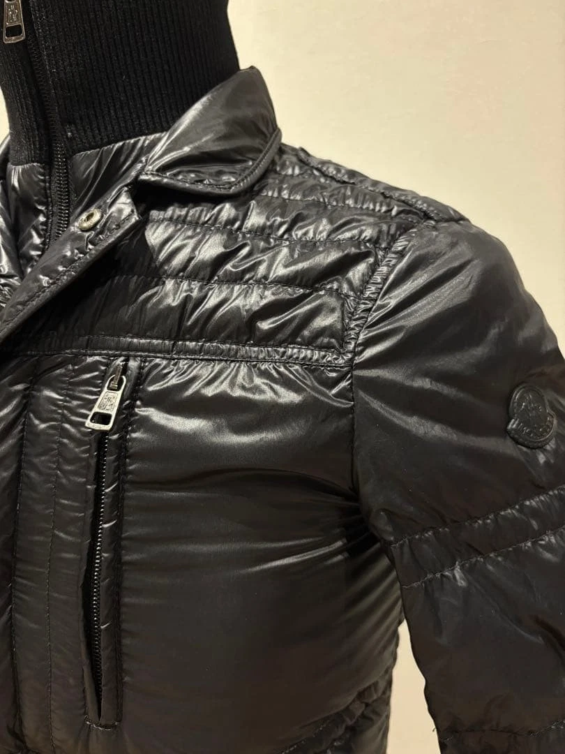 MONCLER DUBBO 2Way Down Jacket Black Tag 0 XS Men's Japan image 12