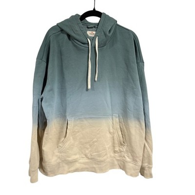 Marine Layer Cloud 9 Fleece Hoodie in Cool Ombre Men's Size Large