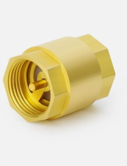 Brass Check Valve 1" FNPT Thread Backflow Prevention One Way Check Valves