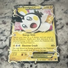 The Pokémon Company Emolga EX 46/146 XY Holo UR Eng 2013 110 HP