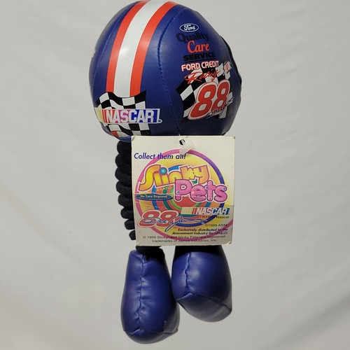 VTG 1999 Slinky Pets NASCAR #88 Dale Jarrett Ford Collectible Plush Toy W/Tag - Picture 3 of 11
