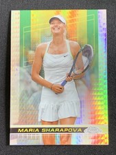 Maria Sharapova 2024 Topps Chrome Tennis Prism Refractor #153