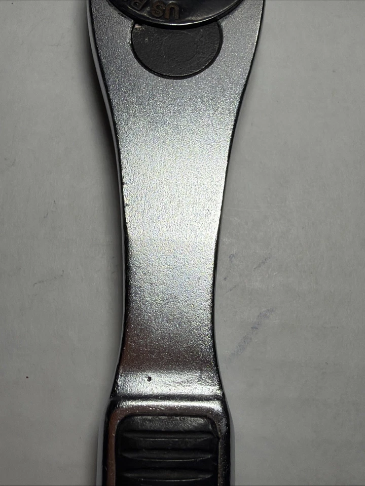 Trinquete de por vida Craftsman vintage de 3/8" 43765 acero inoxidable EE. UU. y 2 enchufes Foto 4 de 4