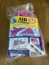Tim Mee Toys Air Combat Fighter Jets F-15 F-14 Pink New Army Men Set