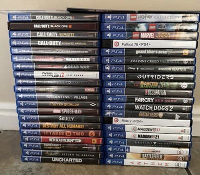 VARIOUS PS4 Video Games