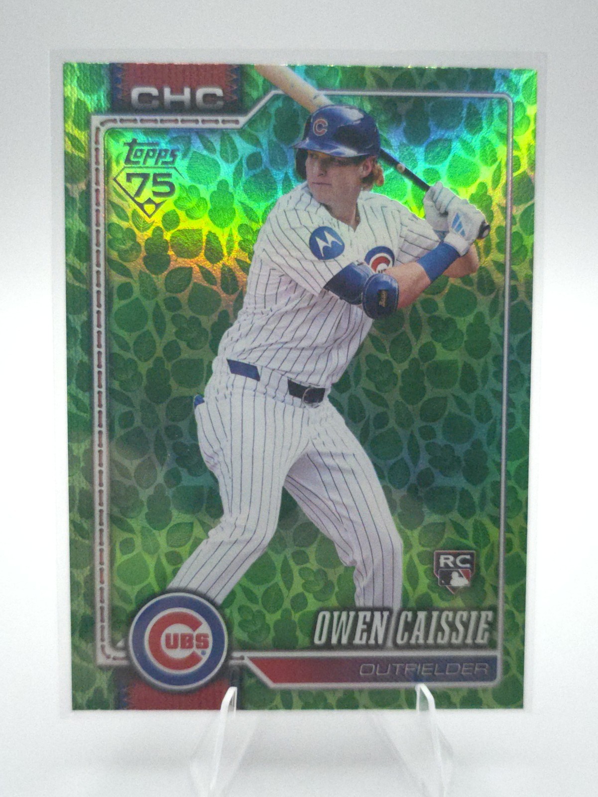 2026 Topps #233 Owen Caissie Holiday