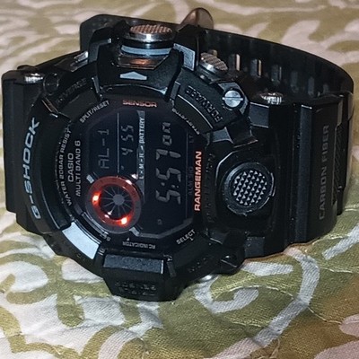 Casio G-SHOCK Rangeman GW-9400BJ Men's Black  Wristwatch