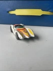 Vintage 1976 Hot Wheels Redline Second Wind Mach 5 White Car Toy Hong Kong
