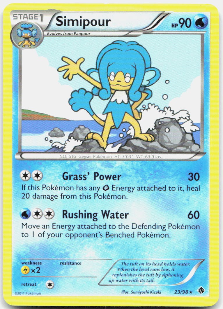 Simipour Rare Emerging Powers 23/98 NM