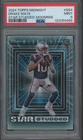 2024 Topps Midnight Star Studded Moonrise #SS4 Drake Maye 22/25 RC Mint PSA 9
