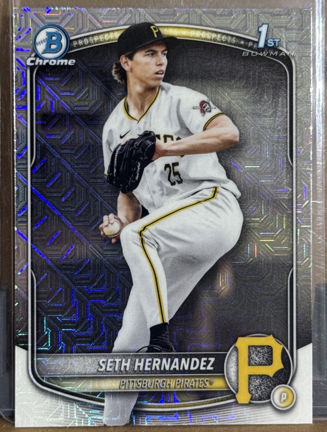 2025 Bowman Draft - Chrome Seth Hernandez #BDC-25 Mojo Refractor (RC)