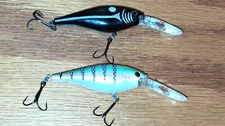 2 Berkley Flicker Shad 7M -  HVMN Harvest Moon+Mills Fleet Farm exclusive SZLR