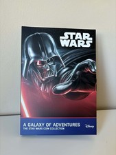 A Galaxy of Adventures Star Wars Darth Vader Gold Plated Coin In Folder COA 2025