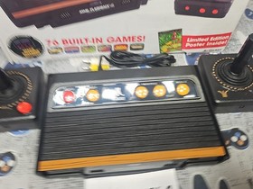 Atari Flashback 4 Classic Game Console 76 games Complete in Box W/Poster