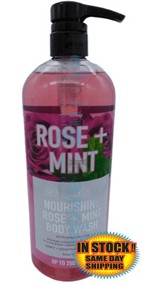 Spathecary Moisturizes Nourishing Body Wash Rose, Mint Shower Gel Sensitive Skin
