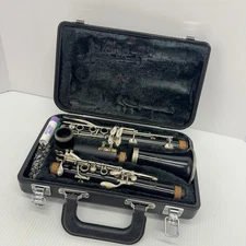 Vtg Clarinet Yamaha YCL-20 Clarinet with Mouthpiece and Original Hard Case READ