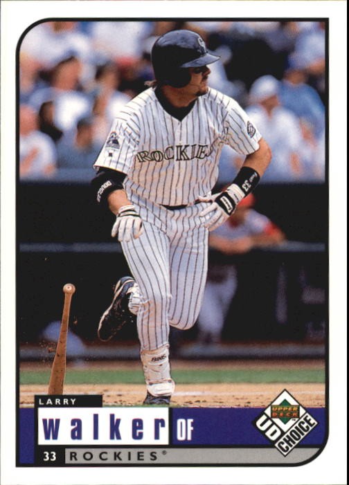 1999 UD Choice #82 Larry Walker - BB
