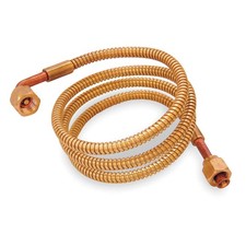 JOHNSON CONTROLS SEC99AB-60C Armored Capillary Tubing, 60 in, Copper 40G429