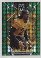 2023 Panini Mosaic Rookies Green Mosaic Prizm Joey Porter Jr #335 1n2s
