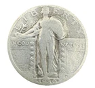 1930 S Standing Liberty Silver Quarter 25c US Coin San Francisco Mint Type