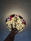 Vintage Dale Tiffany Signed Stained Glass Lamp Shade ONLY
