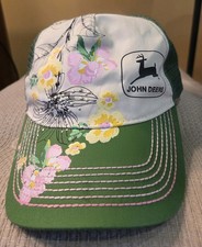 Womens John Deere Unique Hat/Cap Genuine John Deere tag Adustable Back