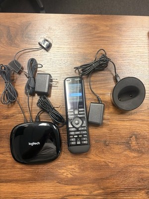 Logitech Harmony Elite  Remote Control System N-R0010/ Hub O-R004 / 2 IR Sensor