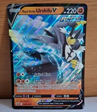 Rapid Strike Urshifu V SWSH107 Black Star Oversized Jumbo Promo Card Pokemon TCG