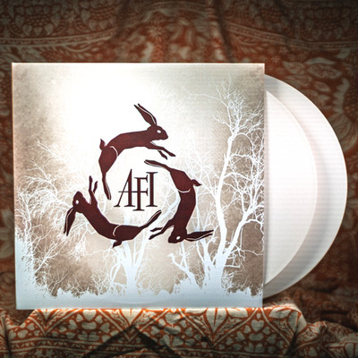 NUMBERED AFI Decemberunderground BONE vinyl 2LP /3000 IVC Edition sorrow silver