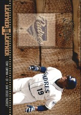 2004 Leather and Lumber Leather in Leather #18 Tony Gwynn /2499 San Diego Padres