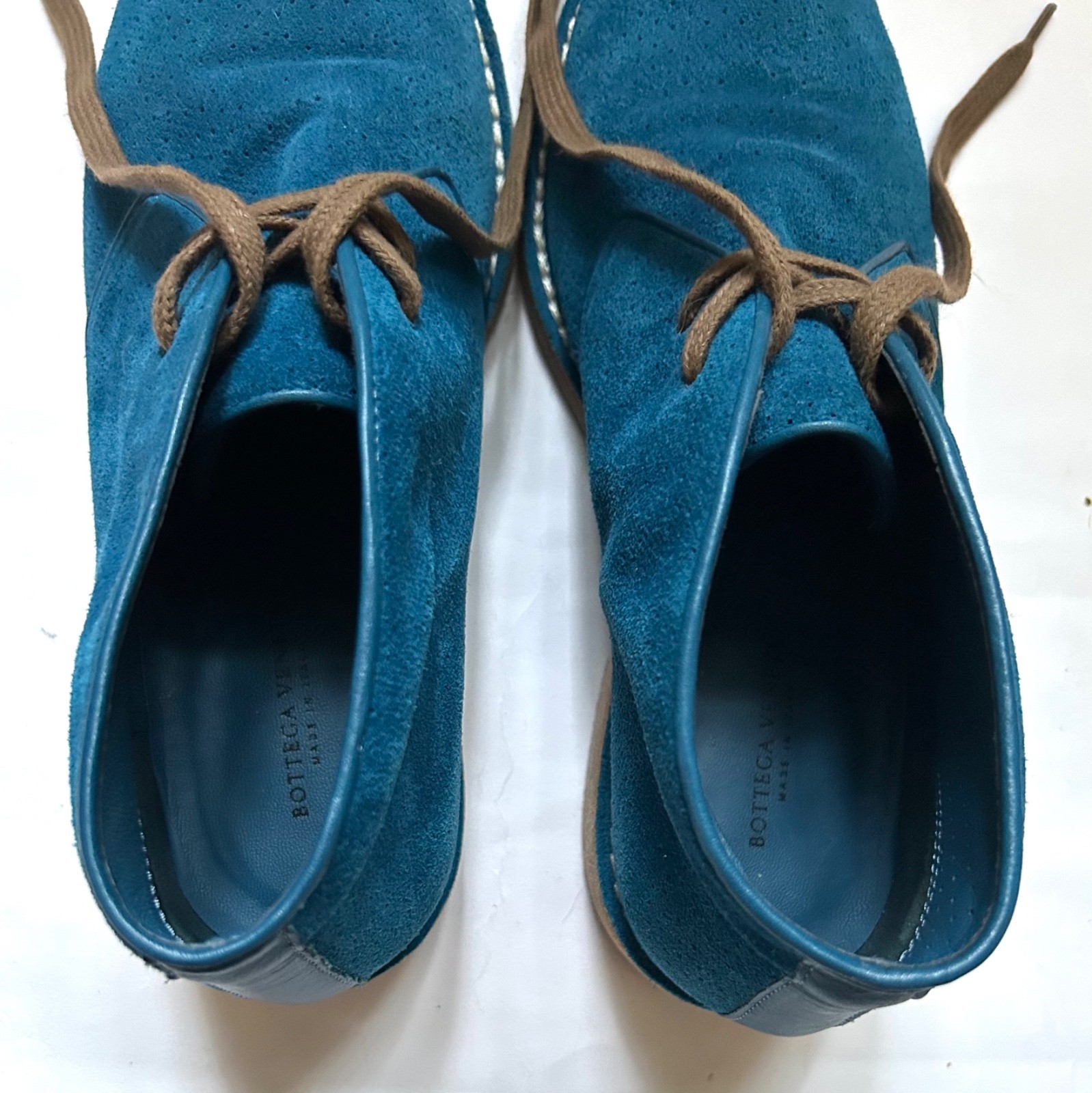 Bottega Veneta Italian Suede Desert Chukka Ankle Boots Shoes - 37 - Excellent thumbnail 8