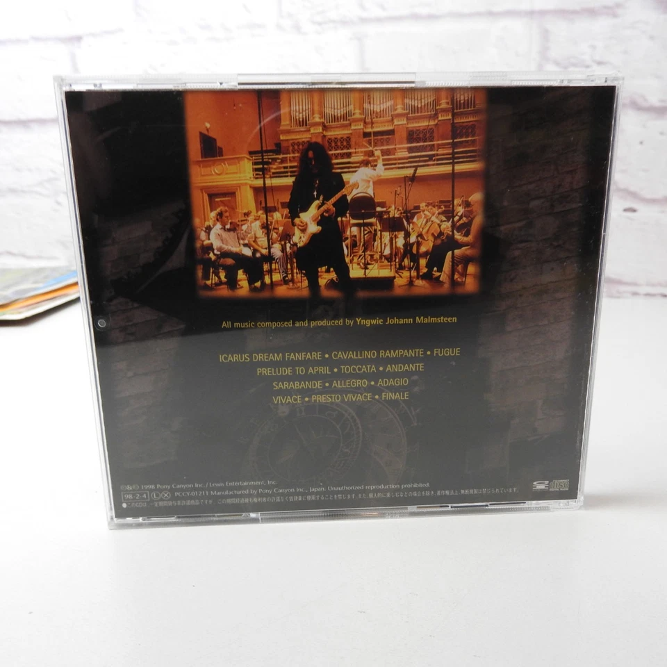 Yngwie Johan Malmsteen - Concerto Suite for Electric Guitar & Orchestra CD Japan Foto 2 de 2