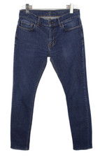 7 For All Mankind Ronnie Men's Jeans W31 Fade Effect Slim Fit Zip Fly Blue