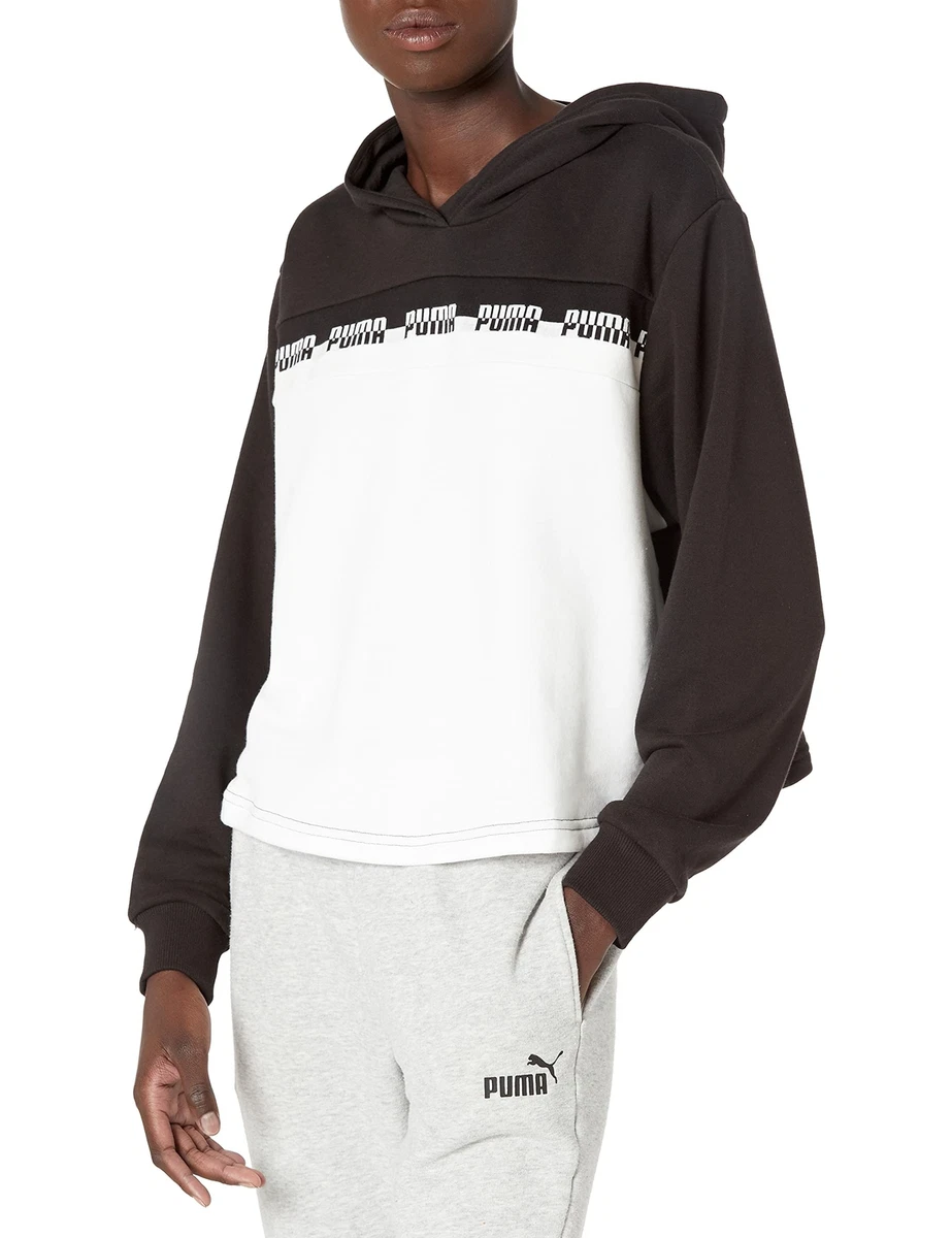 Puma hoodie cropped new arrivals
