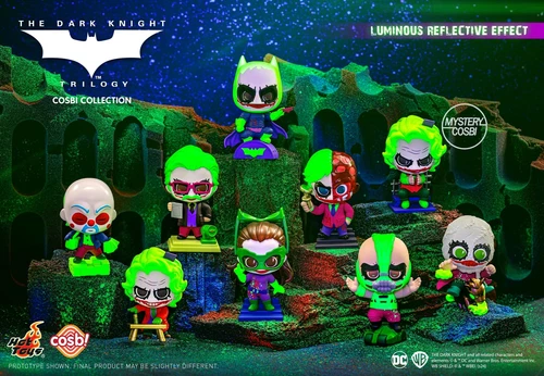 Hot Toys The Dark Knight Trilogy Jokerized Cosbi Collection (Juego completo de 8)