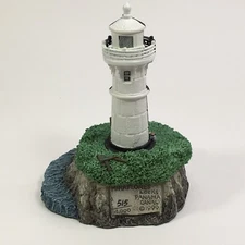Harbour Lights Miniature Lighthouse Figurine Miraflores Locks Panama Canal #241