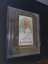 2017 Topps Allen & Ginter's Minis Black Framed /25 Alex Reyes Rookie Auto RC