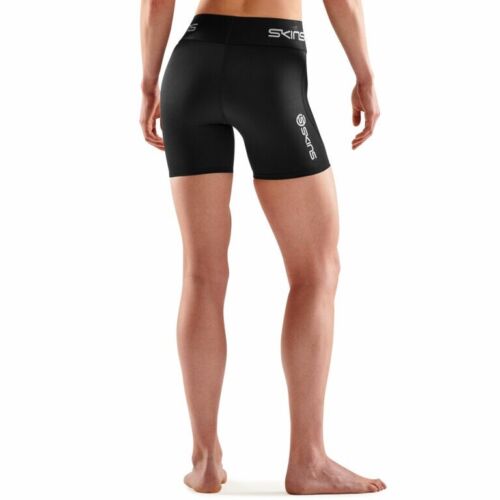 SKINS Compression Womens Series-1 Half Tights Shorts - Black / Small - Picture 3 of 4