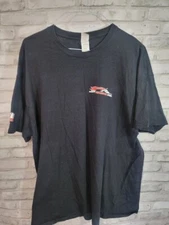 JP RACING INC T-SHIRT Fizzle Intercooler Size 2XL Gildan Black Graphic Red